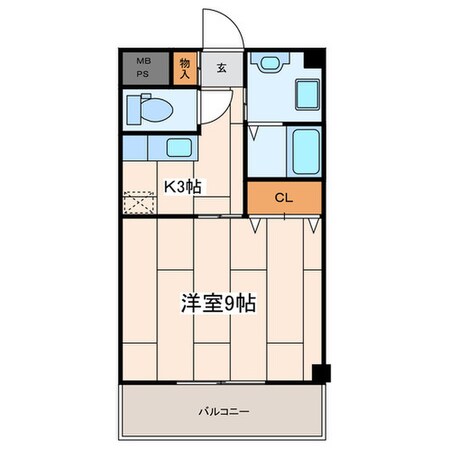 ｹﾝﾊｳｽ・秦野駅南口ﾏﾝｼｮﾝの物件間取画像